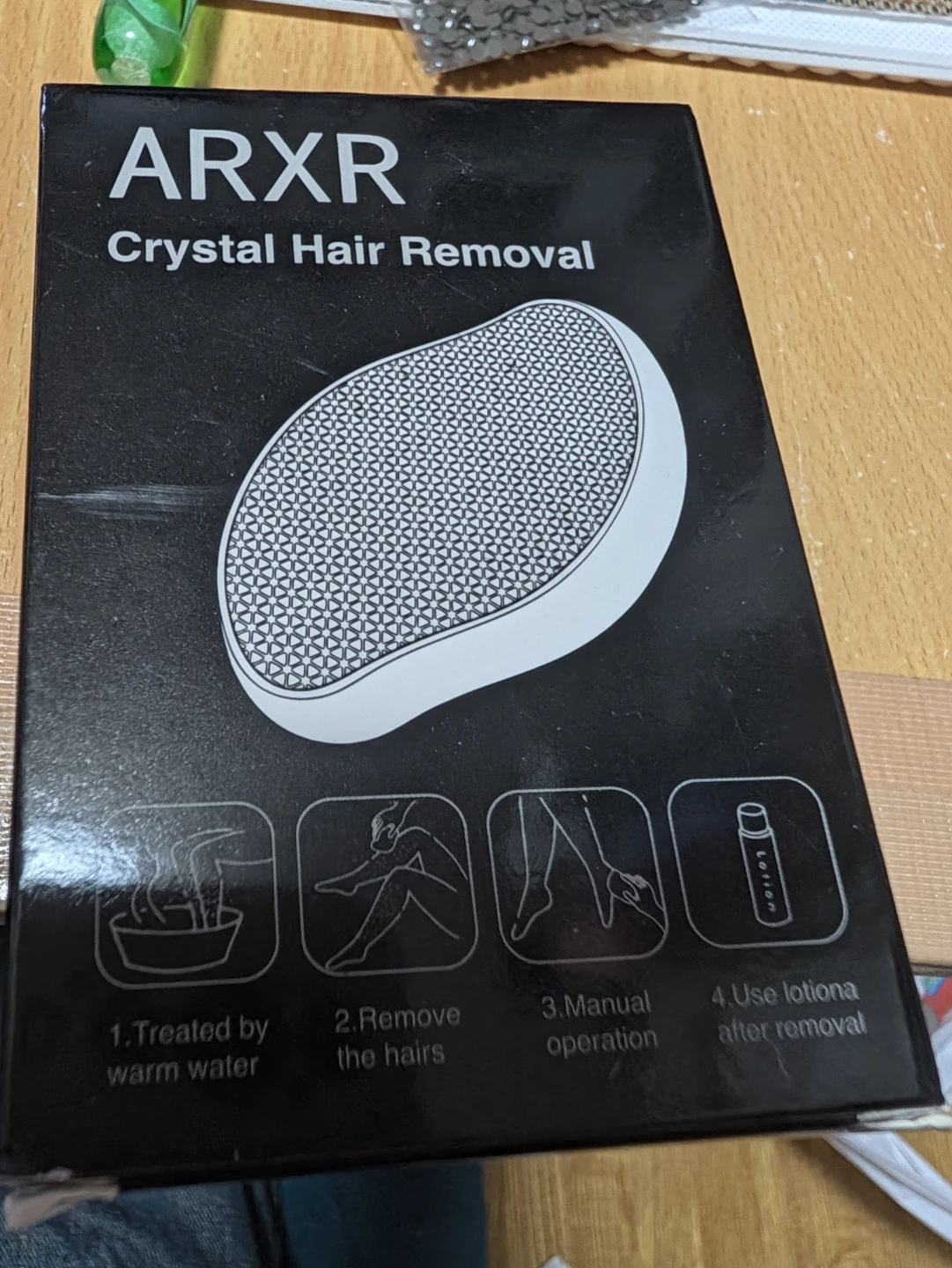 ARXR クリスタルヘアリムーバー 脱毛器の写真3枚目