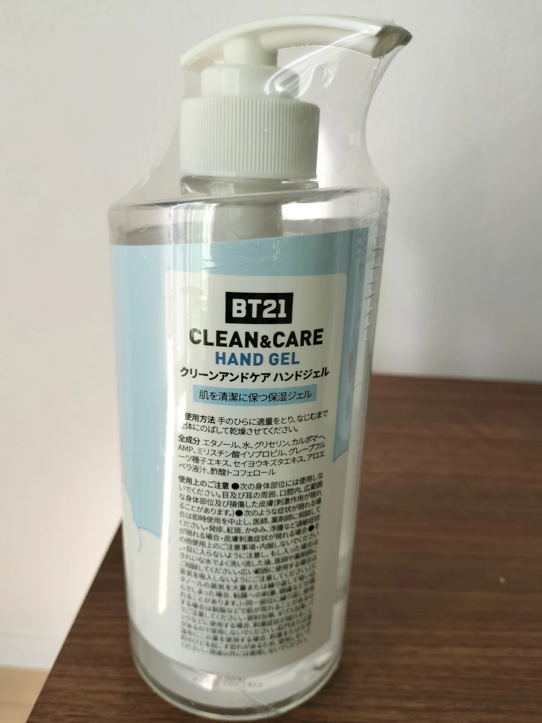 BT21 ハンドジェル 500ml 5本セットの写真2枚目