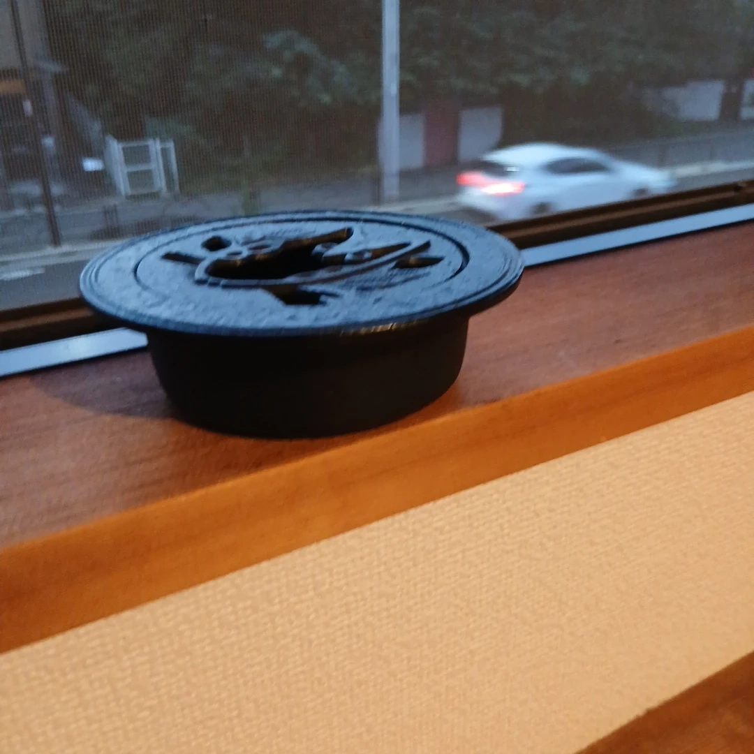南部鉄器 フクロウモチーフ 鋳物 灰皿