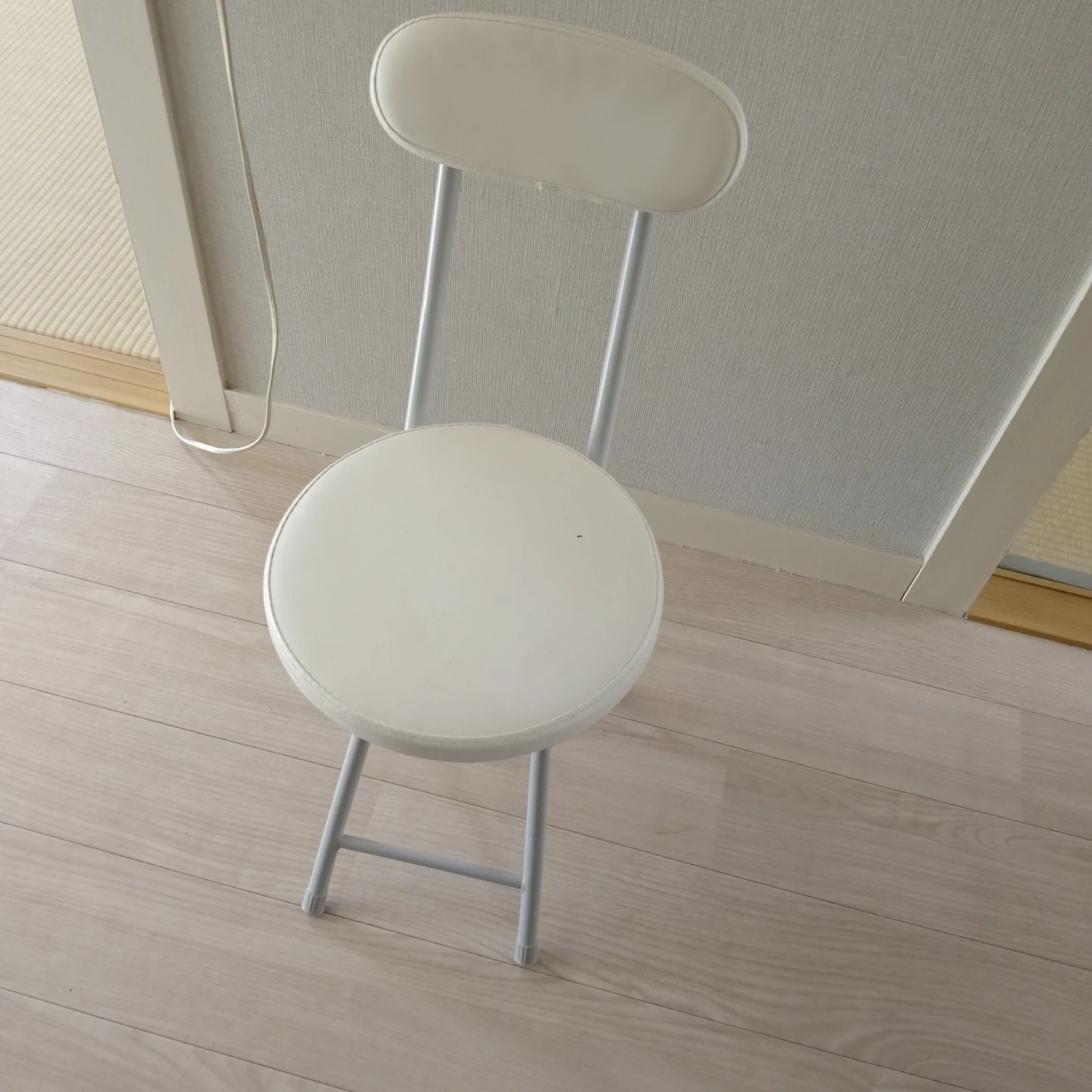 折りたたみチェア ホワイト