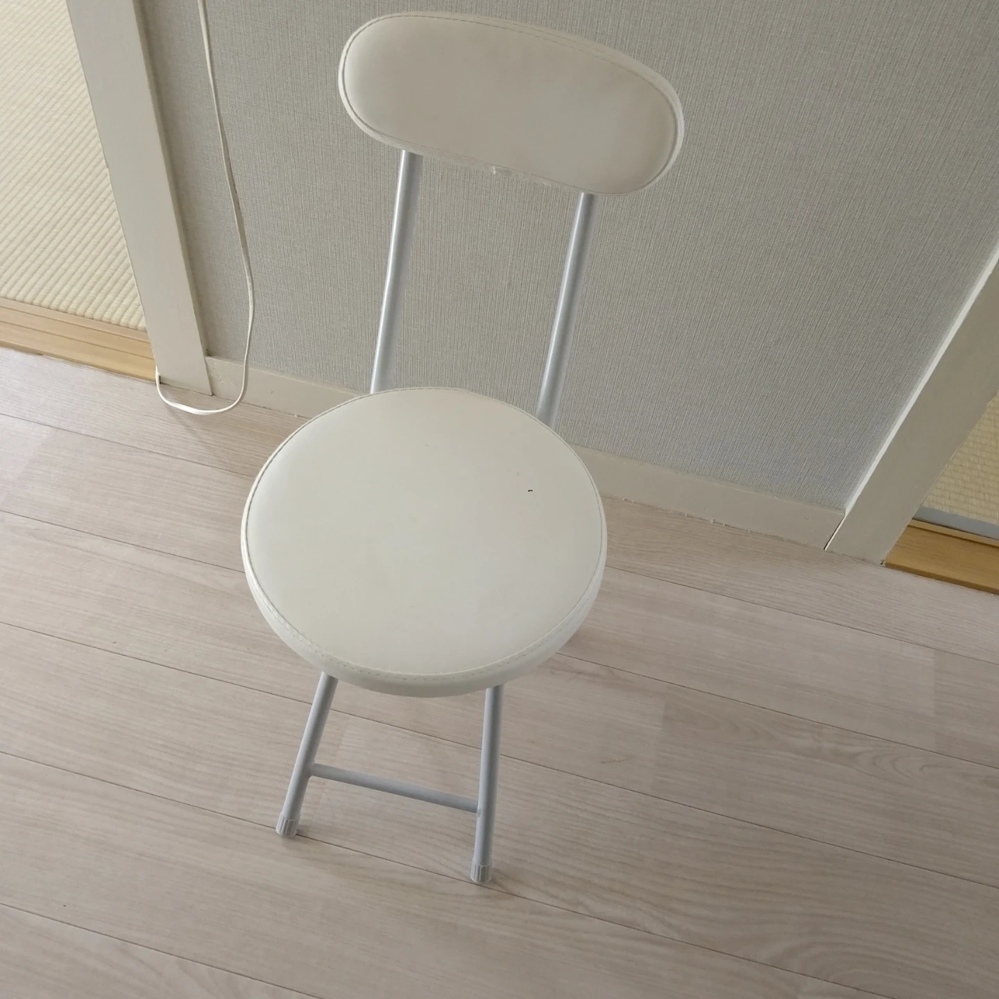 折りたたみチェア ホワイト