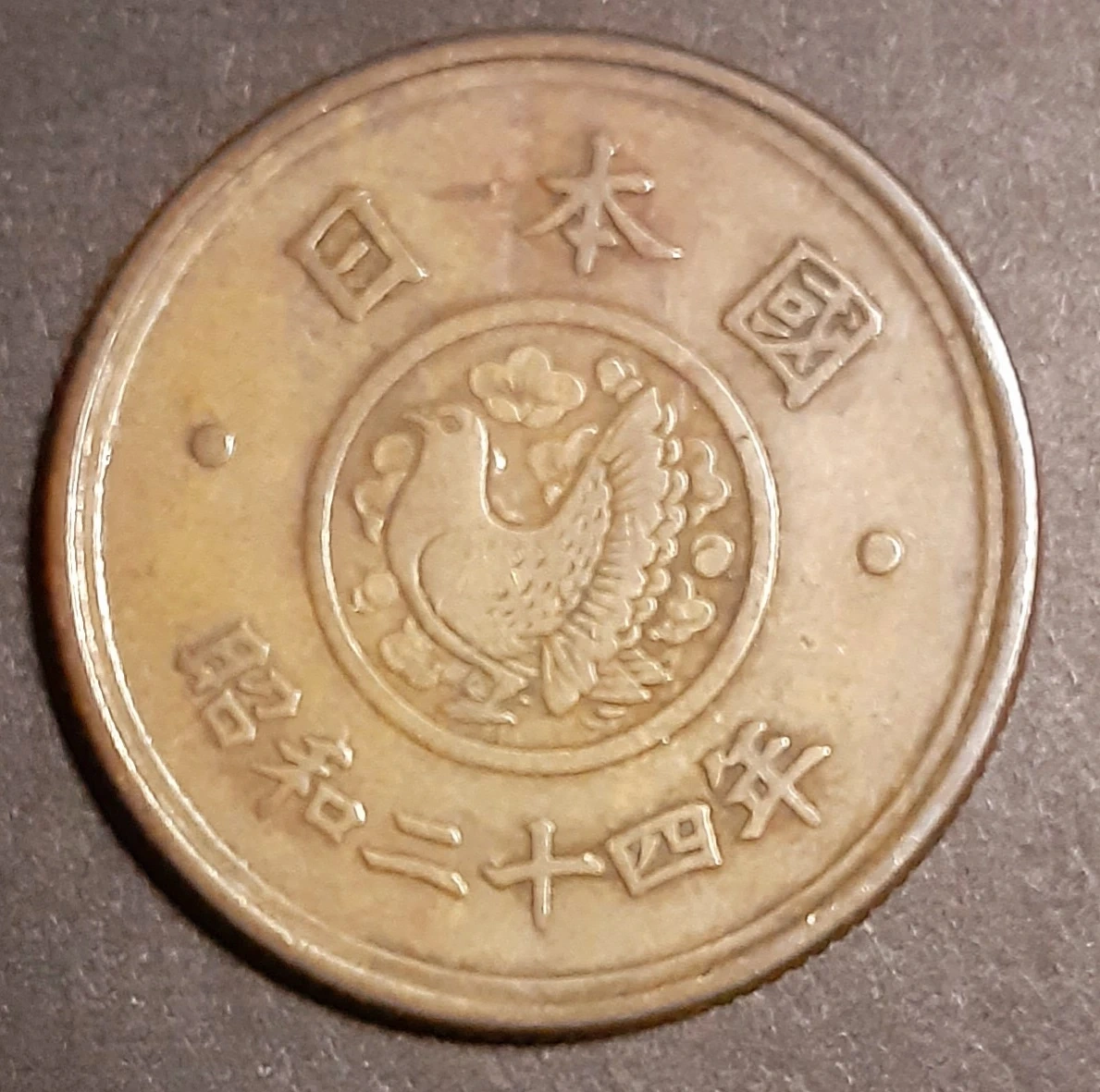 旧穴無し5円硬貨昭和24年
