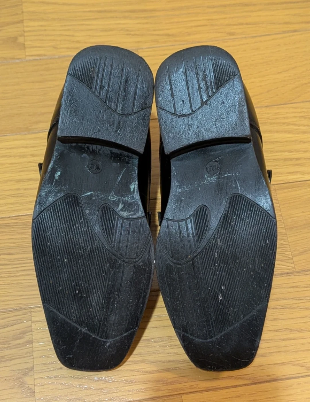キッズ用 フォーマルシューズ 黒 19.0cmの写真3枚目