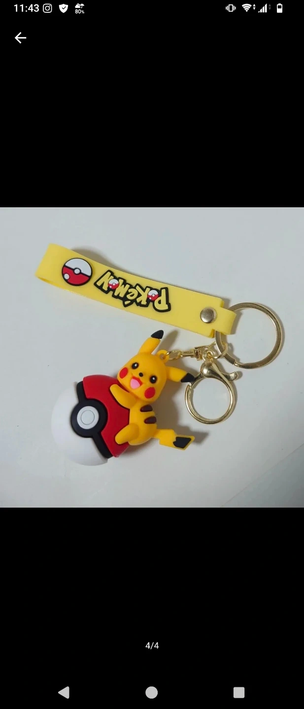 ポケモン ピカチュウ キーホルダー モンスターボールの写真4枚目