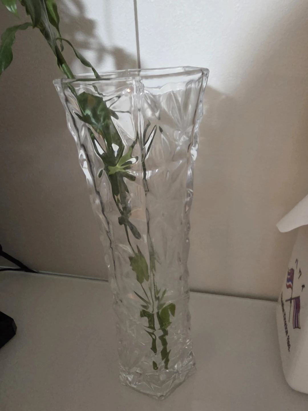 ガラス製 フラワーベース 花瓶