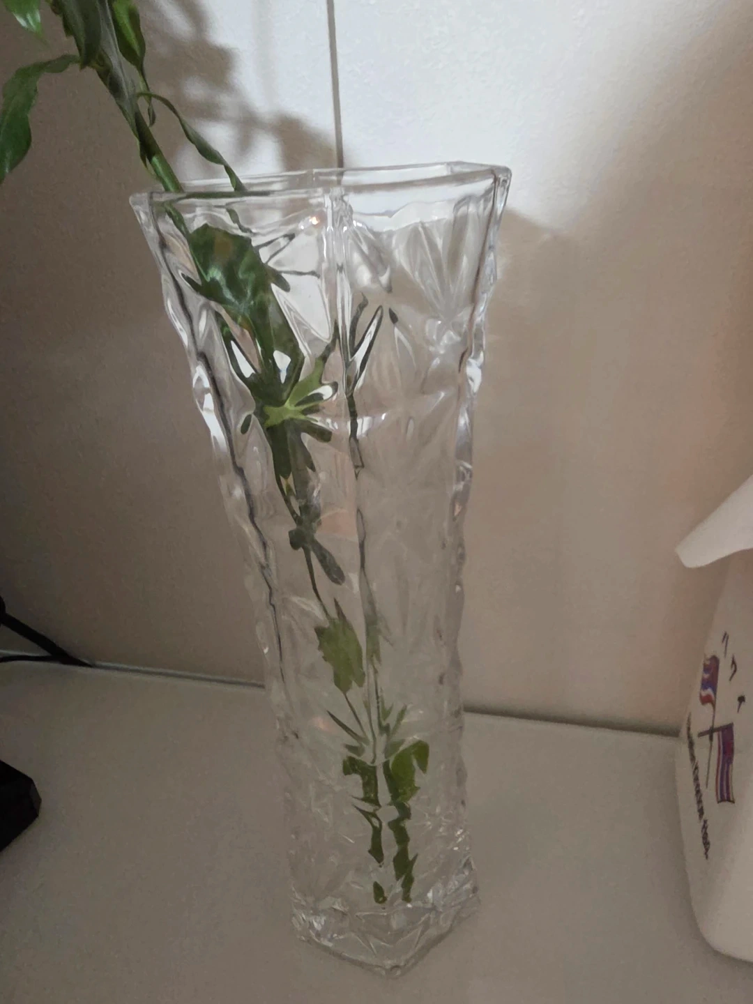 ガラス製 フラワーベース 花瓶