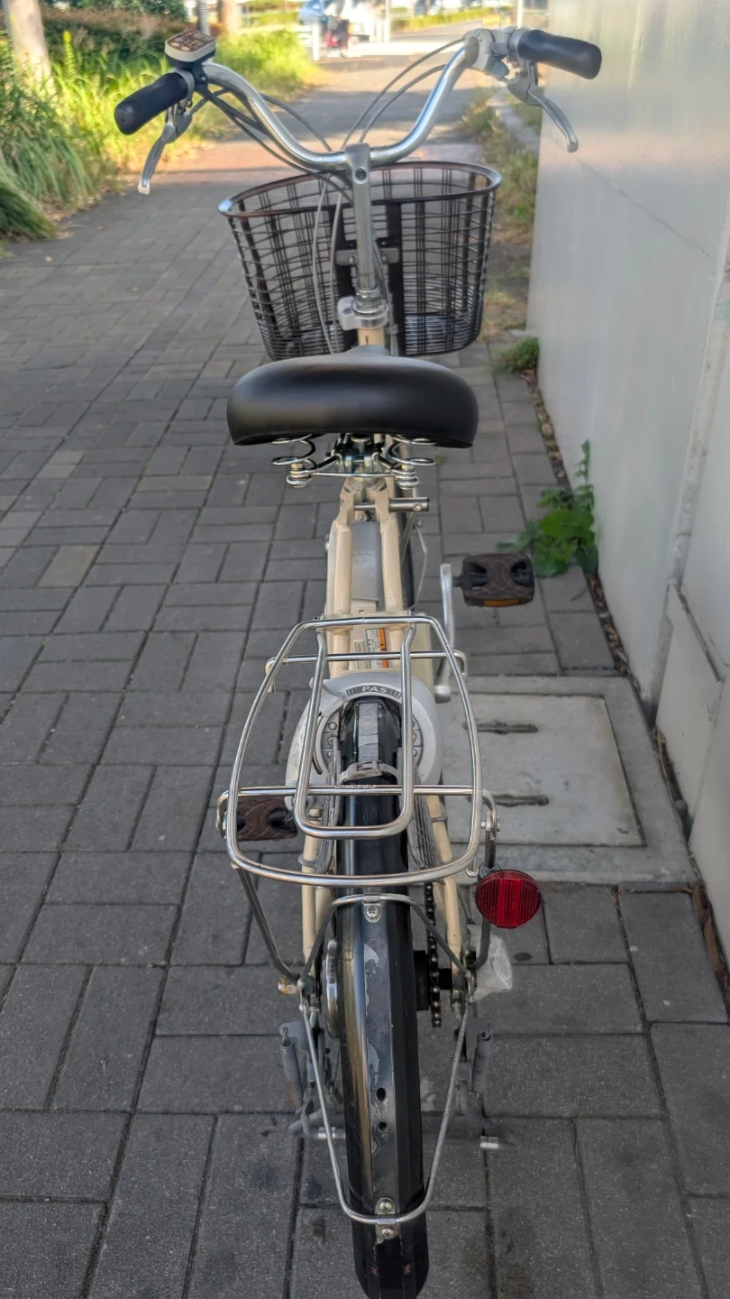 ヤマハ パス コンパクト 前後20インチ 電動アシスト自転車の写真4枚目