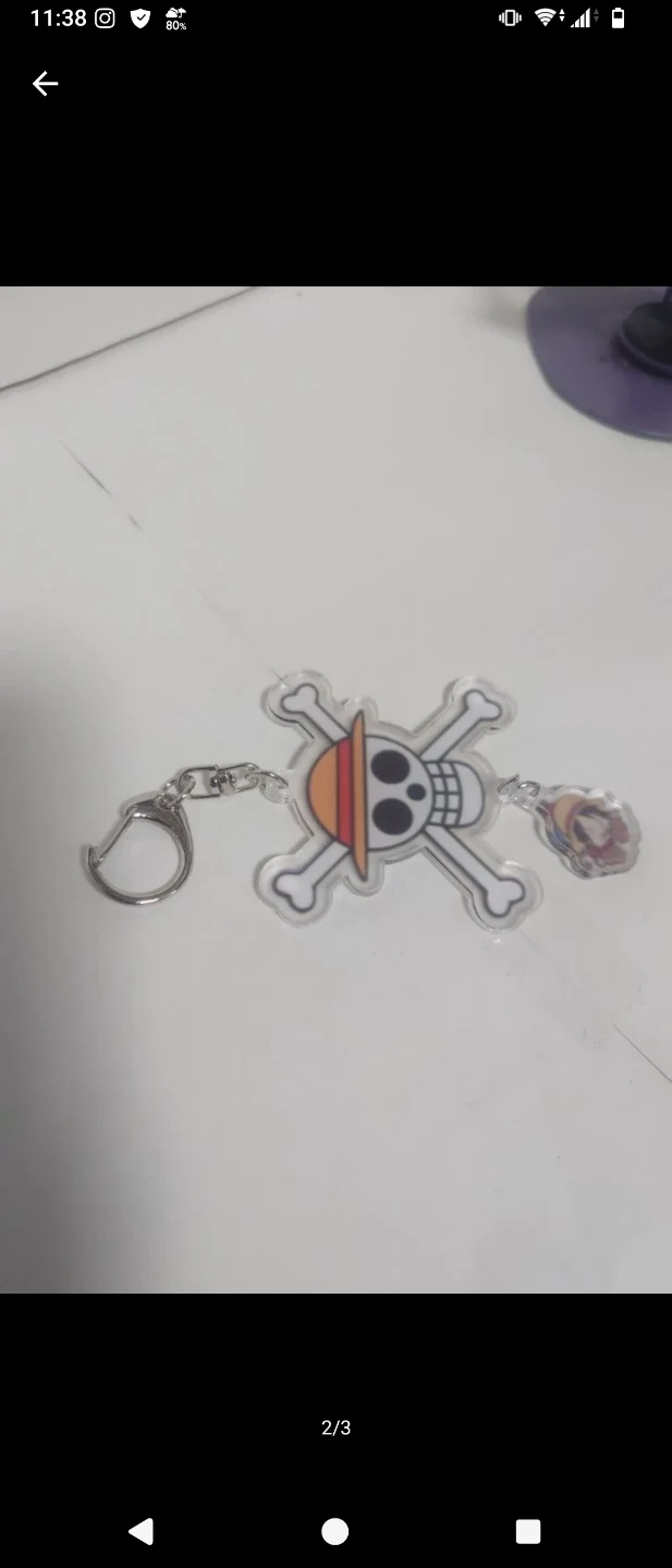 ワンピース ルフィ アクリルキーホルダーの写真2枚目