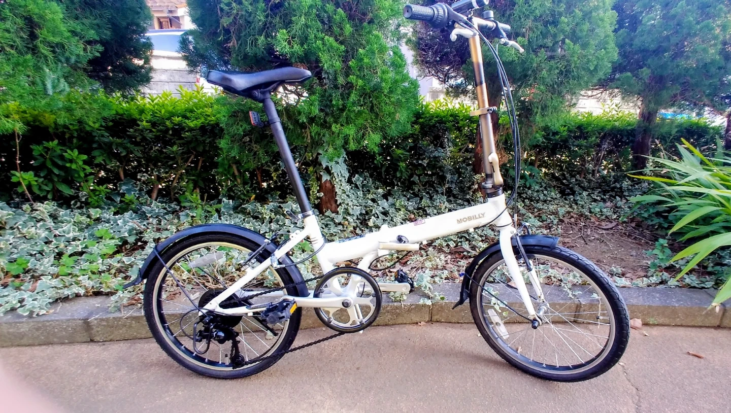 折りたたみ自転車 20インチアルミ7段変速の写真2枚目