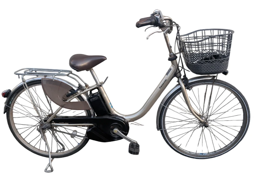 🌸安心整備品、配送要相談🌸  26インチ　Panasonic電動自転車 長距離バッテリー