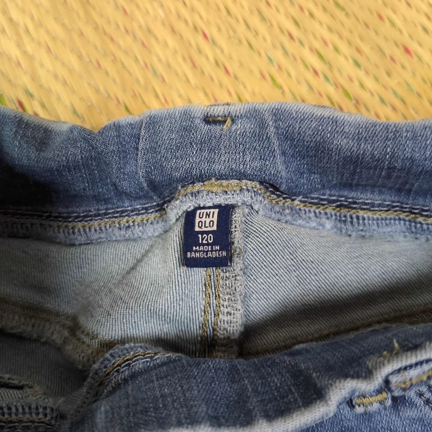 キッズ デニムパンツ 120cmの写真3枚目