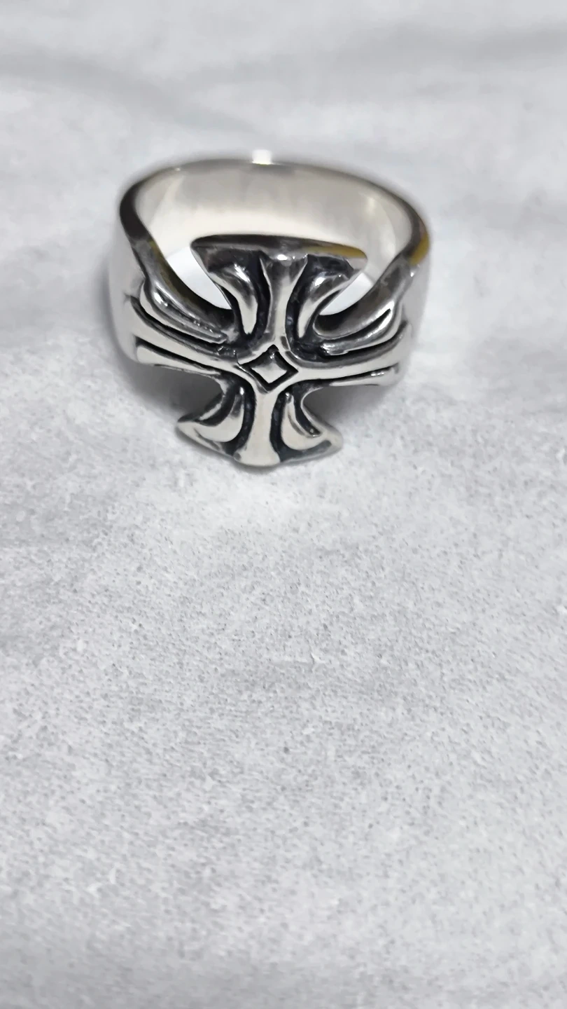 クロスモチーフ シルバーリング S925の写真5枚目