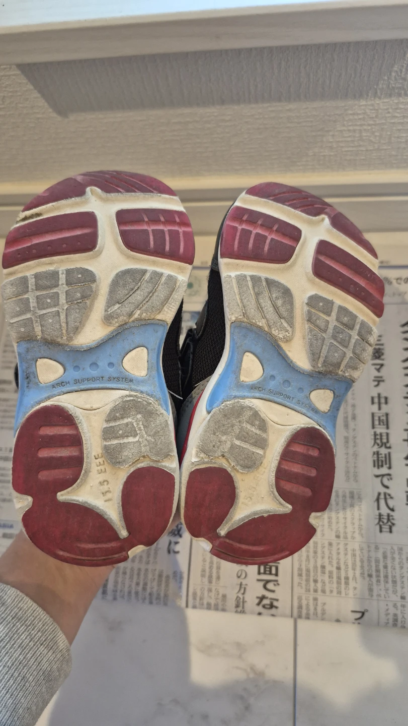 MoonStar　15.5センチ3E　ブラックの写真2枚目