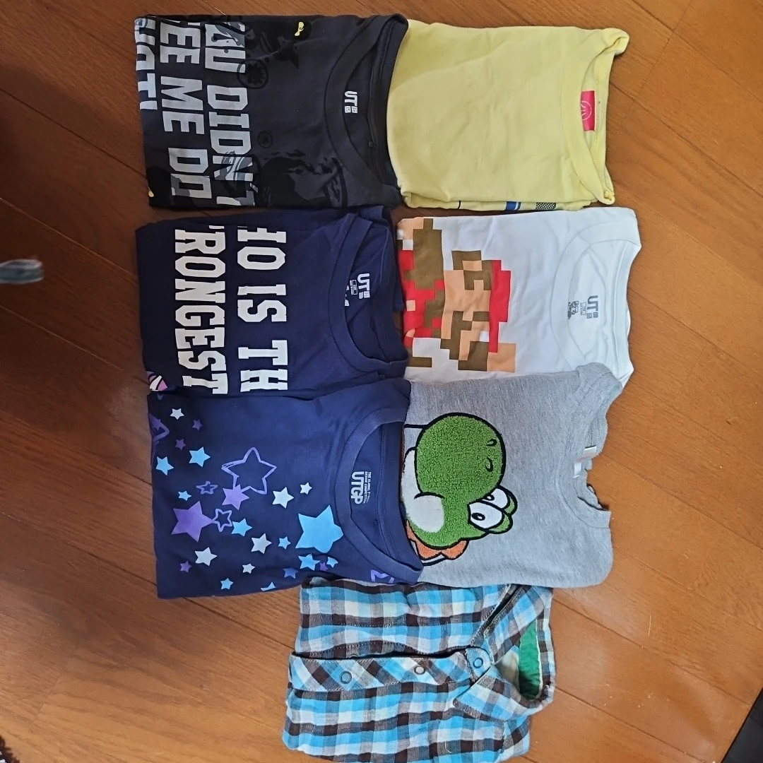 ユニクロ UT他 子供用Tシャツセット