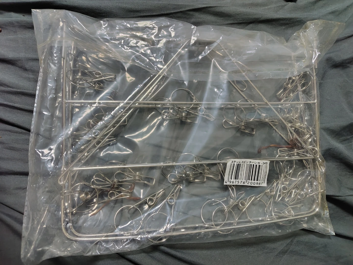 ステンレスピンチハンガー 新品 未開封 34個