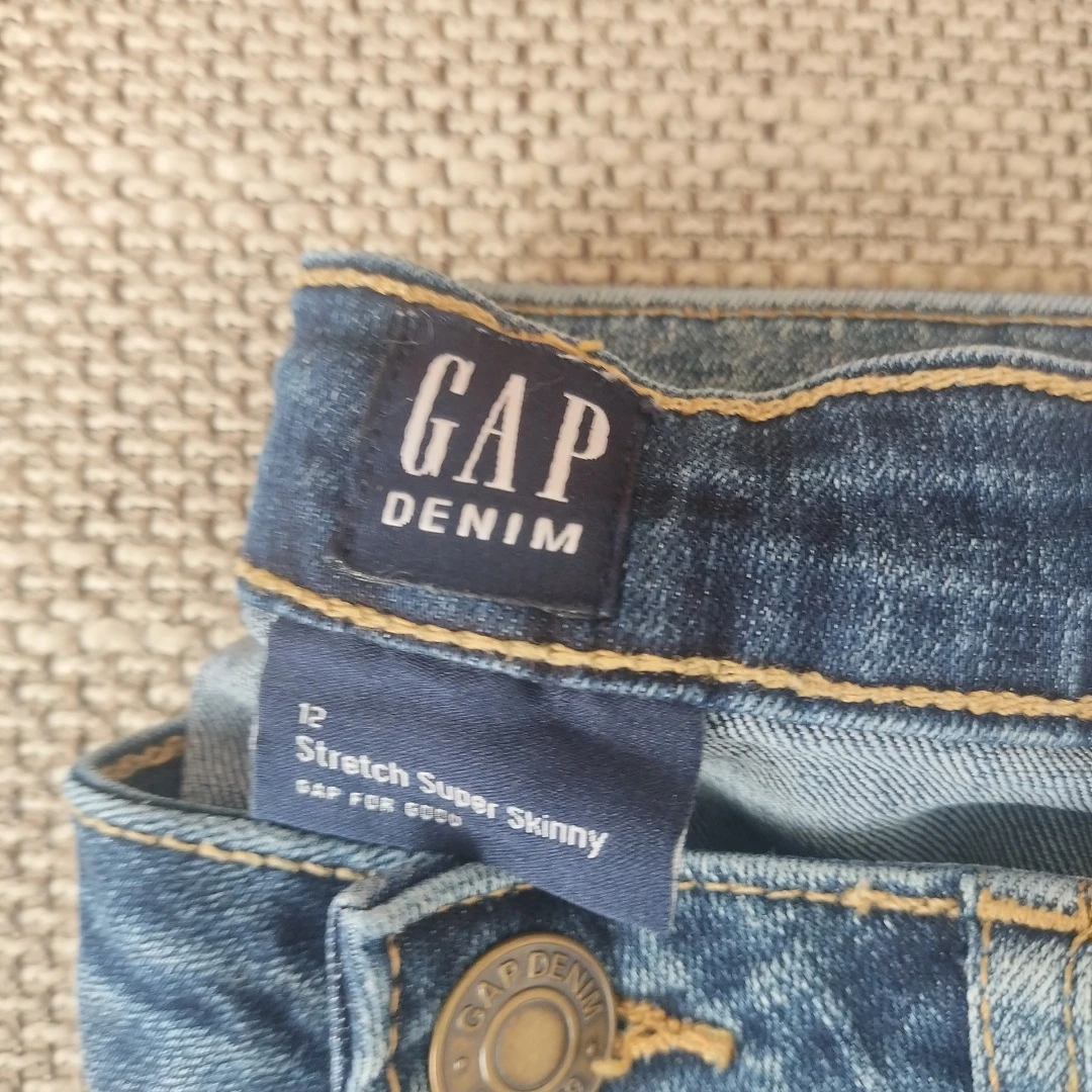 GAP デニム ストレッチスーパースキニー 12サイズの写真2枚目