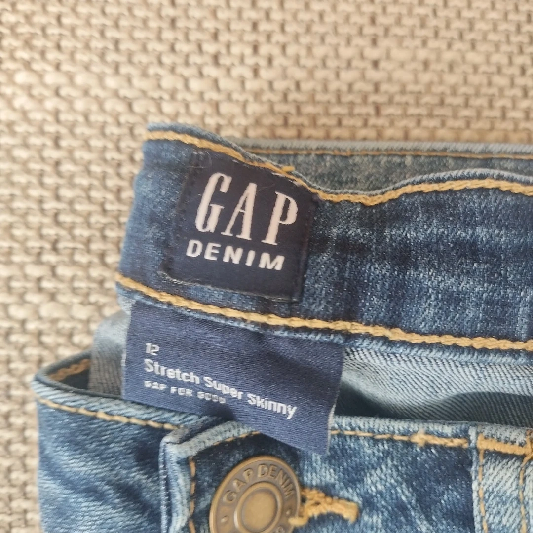 GAP デニム ストレッチスーパースキニー 12サイズの写真2枚目