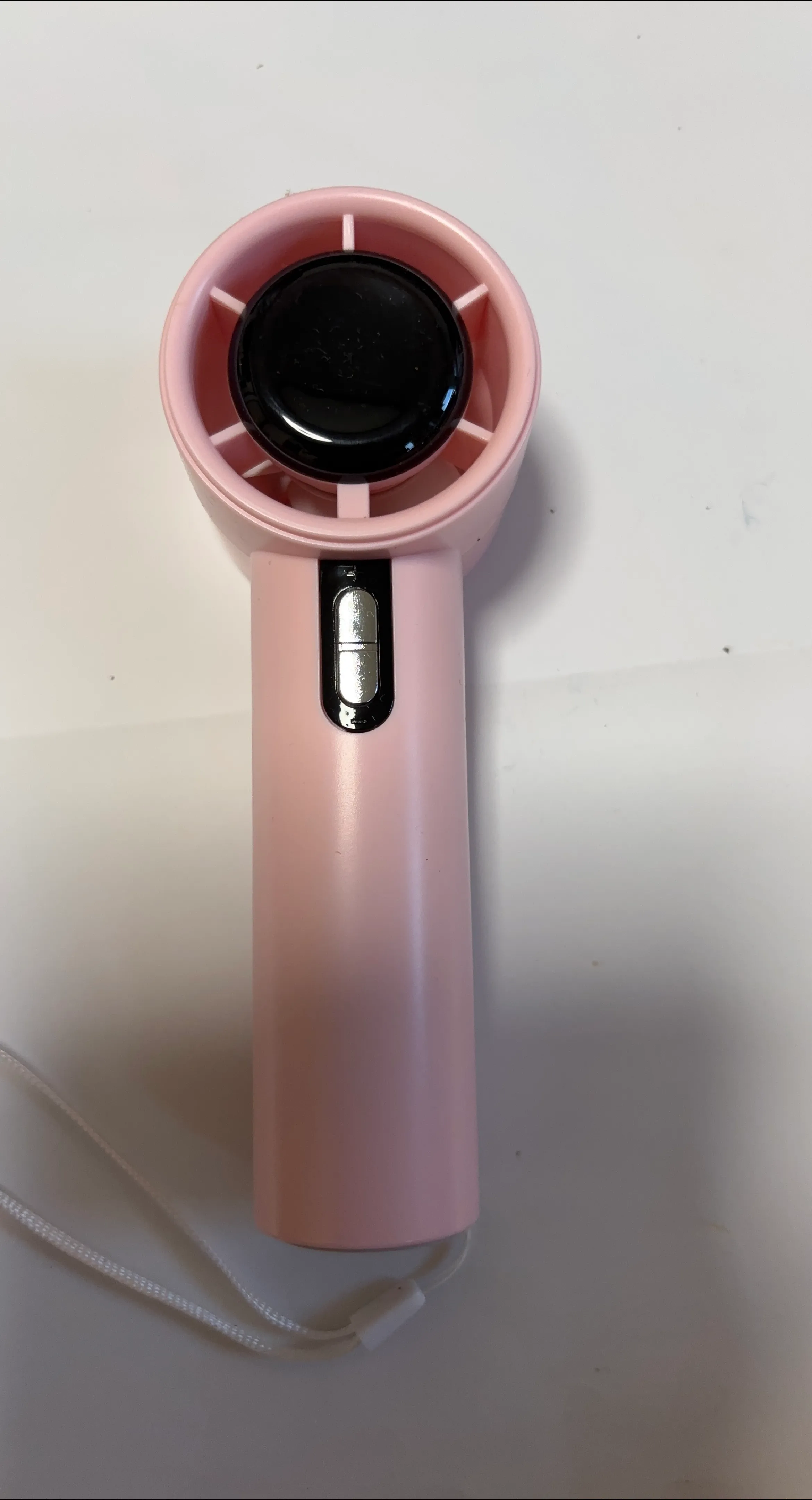 携帯扇風機 ピンク