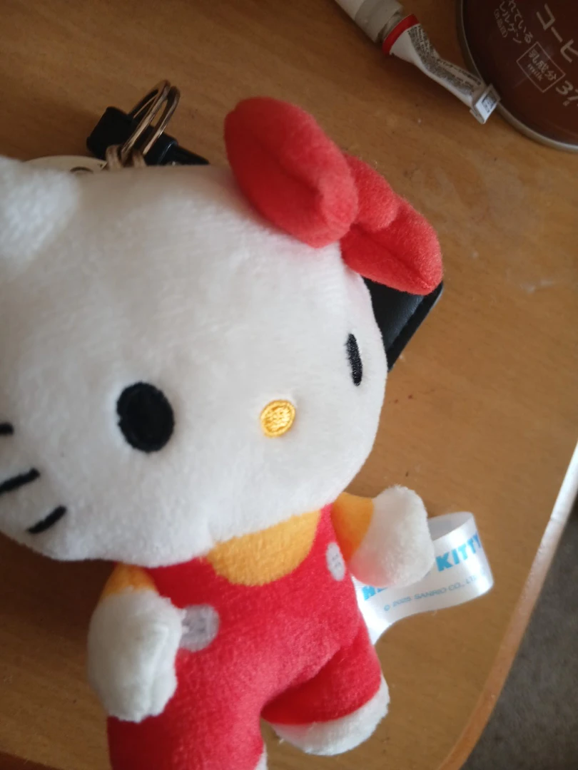 ハローキティ ぬいぐるみキーホルダー
